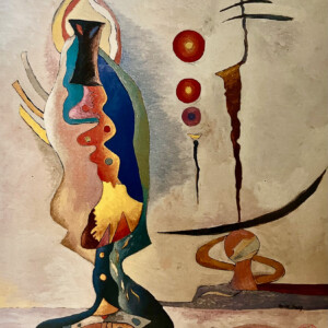 Huyendo de la ciudad,  José de Martín Simón, 1980