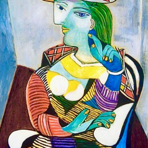 Retrato de Maria Teresa Walter. Pablo Ruiz Picasso.
